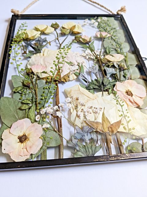 preserved pressed bridal bouquet wedding flowers preservation floral art picture
