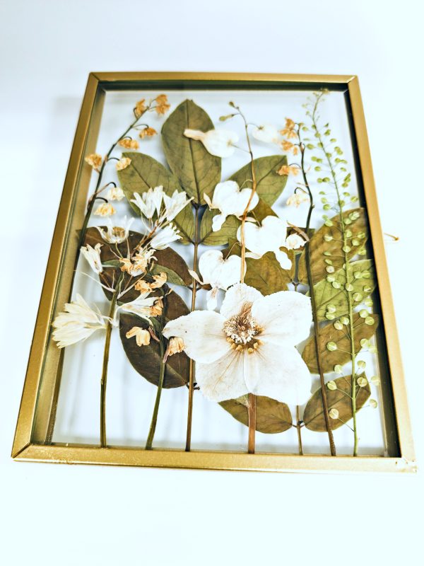spring pressed preserved dried preservation floral artist art wildflower wedding bouquet dorset