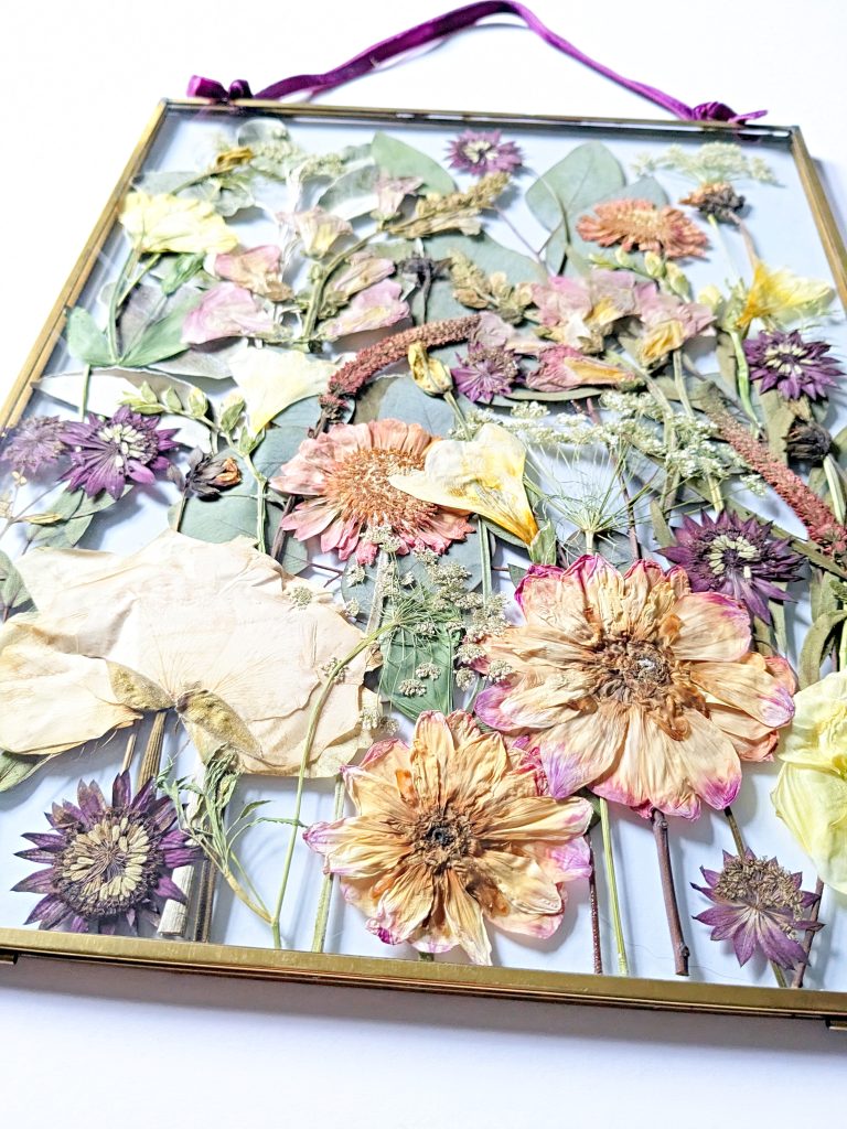 wildflower wedding bouquet flowers pressed preserved preservation floral art artist